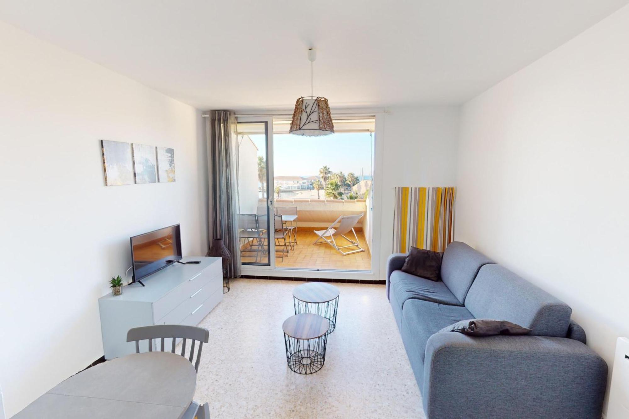 Appartement T2 Vue Plage Meze Proche Sete Exterior photo